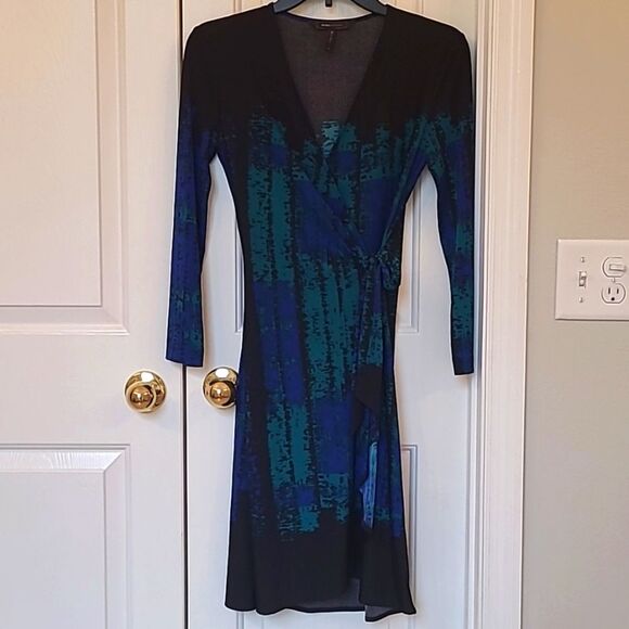 BCBGMaxAzria Adele Wrap Dress Size XS - Picture 1 of 5